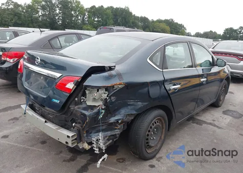 2014 Nissan Sentra S z USA, uszkodzony, nr VIN 3N1AB7AP2EL653414